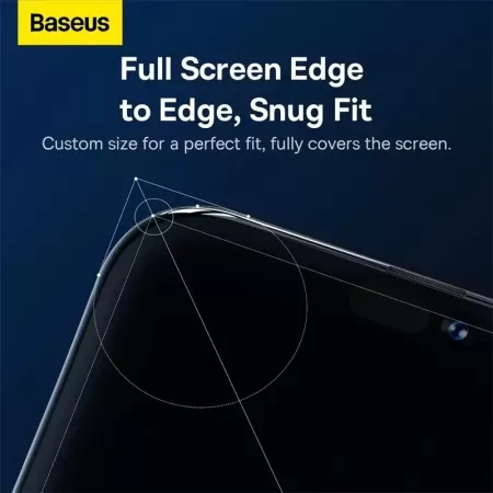 Baseus-Protector de pantalla para iPhone 14, 13 Pro Max, película de cubierta completa de vidrio templado, 0,3mm, nuevo, 2022, 2