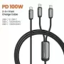 Toocki-Cable USB 2 en 1