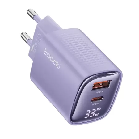 Toocki-cargador USB GaN de 33W