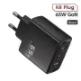 Toocki-cargador USB GaN de 65W