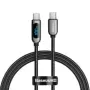 Baseus-Cable USB tipo C a USB tipo C, cargador de carga rápida, USB-C, 100W, para Xiaomi, POCO X3 Pro, Samsung