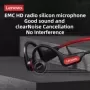 Lenovo-auriculares inalámbricos de conducción ósea