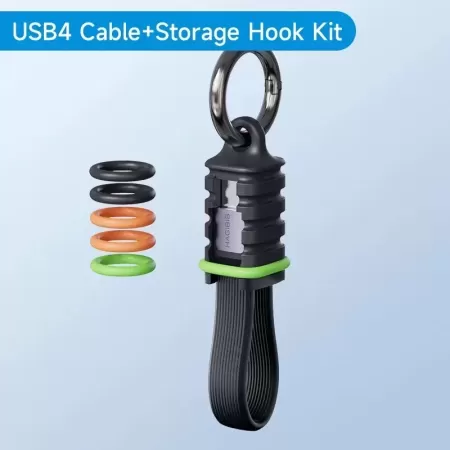 Hagibis-Cable de datos USB portátil