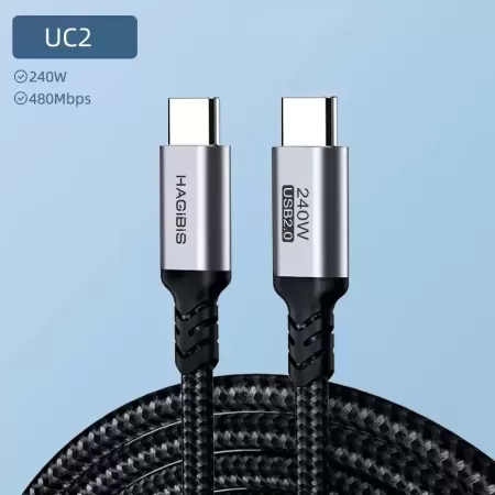 Hagibis-Cable USB de carga rápida