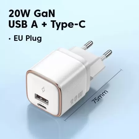 KUULAA-cargador USB GaN de 20W