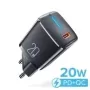 QOOVI-cargador Usb tipo C GaN de 20W