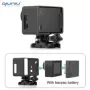 QIUNIU-carcasa protectora para GoPro Hero 3, 3 + 4, con LCD/batería, accesorios para Go Pro