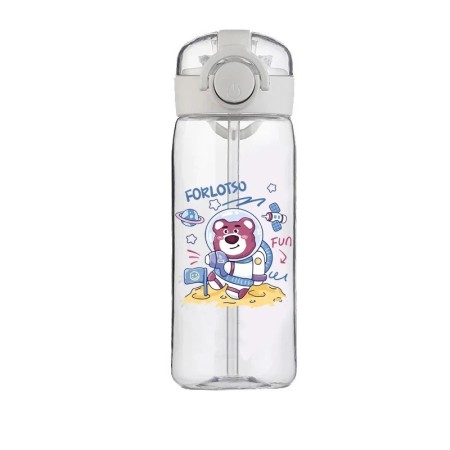 Lotso-Vaso para agua con bombilla 400ml