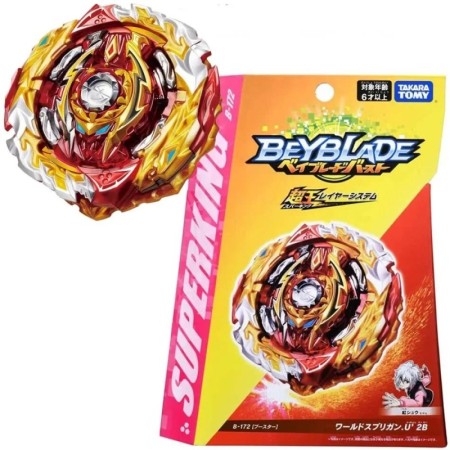 Takara Tomy-Beyblade Burst B-172 Booster World Spriggan, U' 2B