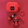 Marvel-Funda de silicona para Apple Airpods