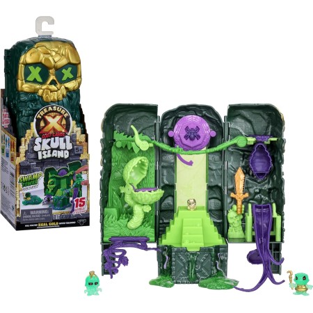 TREASURE X Lost Lands Skull Island Swamp Tower Micro Playset