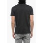 DIESEL - Polera negra con estampado frontal | Talla S