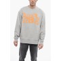 DIESEL - Polerón gris con estampado | Talla L