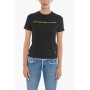 DIESEL - Polera negra efecto vintage T-REG-E4 | Talla L