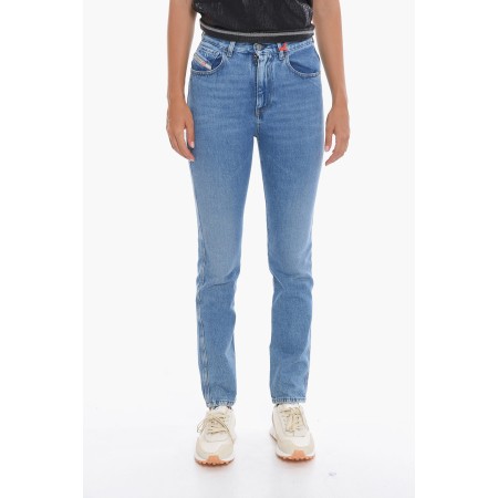 DIESEL - Jeans Slim fit de talle alto Library | Talla 28