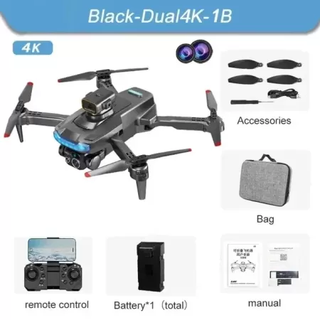 Dron P15 4K, cámara profesional