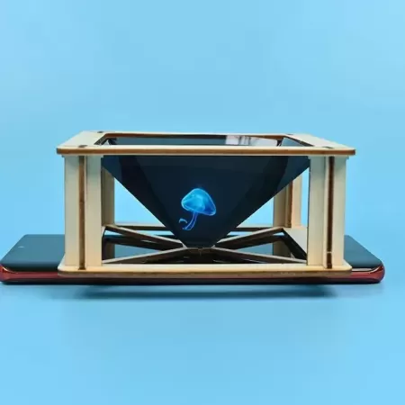 Accesorios de animación de proyección 3d, juguetes de Ciencia para Niños, juguetes educativos de vapor para niños, tecnología di