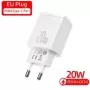 Baseus-cargador USB tipo C para móvil, dispositivo de carga rápida de 20W, PD, para iPhone 14, 13 Pro Max, Xiaomi mi POCO QC 3,0