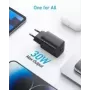 Anker-cargador USB-C 312 de 30W, fuente de alimentación compacta de alta velocidad, Cargador rápido Typle C para Iphone, Samsung