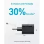 Anker-cargador USB-C 312 de 30W, fuente de alimentación compacta de alta velocidad, Cargador rápido Typle C para Iphone, Samsung