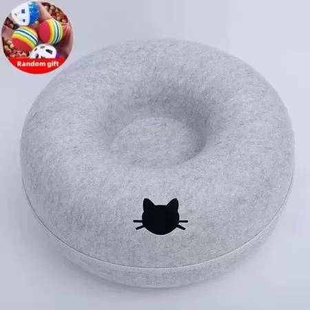 Donut-cama interactiva para gatos