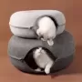 Donut-cama interactiva para gatos