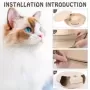 Cama con túnel para gatos