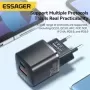 Essager-cargador USB tipo C carga rápida