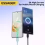 Essager-Cable USB tipo C de carga rápida, 100W