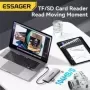 Essager-Hub USB 8 en 1 con almacenamiento de disco