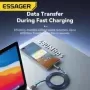 Essager-Cable USB tipo C de carga rápida, 100W