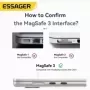 Essager-adaptador magnético USB C a Magsafe3 OTG