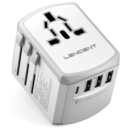 LENCENT adaptador de viaje Universal