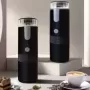 Cafetera portátil para uso en el hogar, máquina de café eléctrica con cápsula molida, apta para café en polvo y cápsula de café,