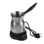 Cafetera eléctrica portátil de 800W, máquina de café turca y griega, de acero inoxidable, para casa, oficina, Té Espresso, Moka