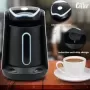 Cafetera eléctrica automática de 450ML y 600W, cafetera turca/griega portátil de 110/220V, 4 tazas de té Espresso, percoladores 