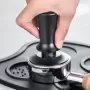 Tamper de café Espresso de acero inoxidable, Base plana/rosca, diseño de resorte interno, fuerza fija equilibrada, 51mm, 53mm, 5