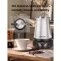 Tetera eléctrica portátil de acero inoxidable para el hogar, máquina para hacer café turco, griego, Moka, 800ML, 6 tazas de agua