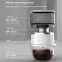 Mini máquina de café eléctrica portátil, molinillo de granos de café manual, goteo automático, cafetera americana