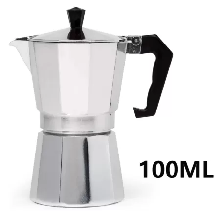 Cafetera italiana Moka, cafetera Espresso de aluminio, tetera, estufa de Latte, accesorios para Barista